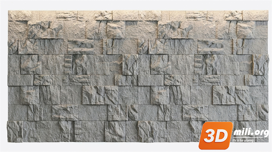 Stone Wall Skp Files
